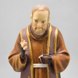 San Pio legno cm. 20