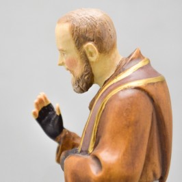 San Pio legno cm. 20