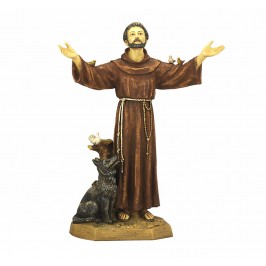 Statua San Francesco Fontanini 50 cm