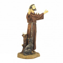 Statua San Francesco Fontanini 50 cm