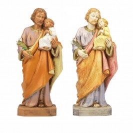 San Giuseppe con Bambino Fontanini 18 CM