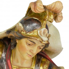 Statua San Floriano in Legno