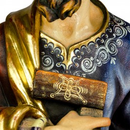 Statua San Giuseppe Artigiano in Legno
