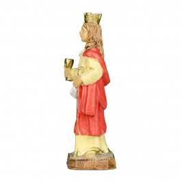 Statua Santa Barbara in Pvc