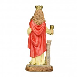 Statua Santa Barbara in Pvc