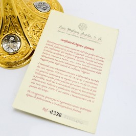 Calice ottone spagnolo