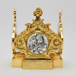 Coppia candelieri ottone