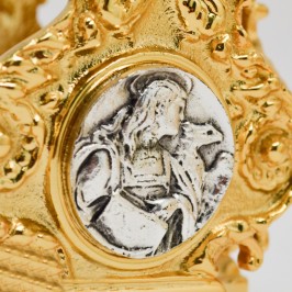 Coppia candelieri ottone