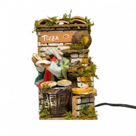 Bottega della Pizza Presepe Movimento