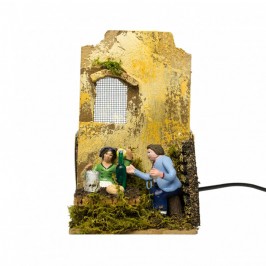 Scena con Doppio Pastore in Movimento