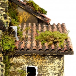 Presepe con Borgo, Luci e Fontana