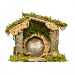 Capanna con Luce a Batteria