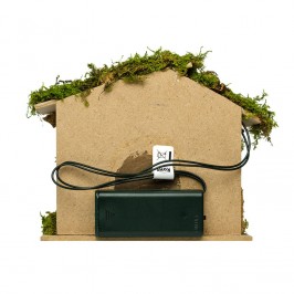 Capanna con Luce a Batteria