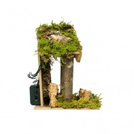 Capanna con Luce a Batteria