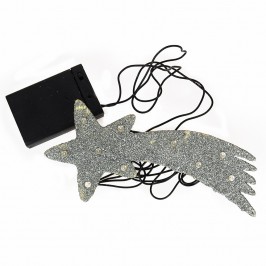 Stella Cometa con 10 Luci Led