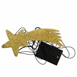 Stella Cometa con 10 Luci Led