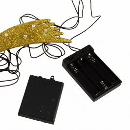 Stella Cometa con 10 Luci Led