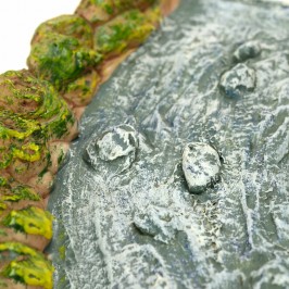 Ruscello Presepe con Curva Destra