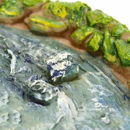 Ruscello Presepe con Curva Sinistra