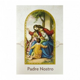 Cartoncino Pieghevole Padre Nostro