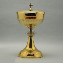 Pisside in Ottone con...