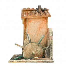 Mulino in Resina per il Presepe