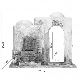 Fontana per il Presepe 12 cm