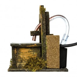 Fontana Con Vaschetta Quadrata