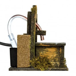 Fontana Con Vaschetta Quadrata