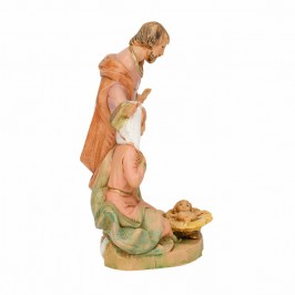 Sacra Famiglia per il Presepe 15cm