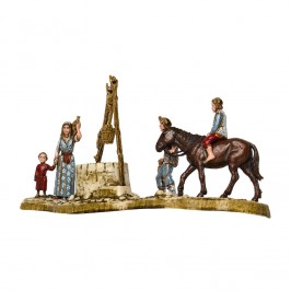 Personaggi al Pozzo per il Presepe