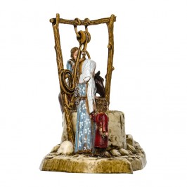 Personaggi al Pozzo per il Presepe