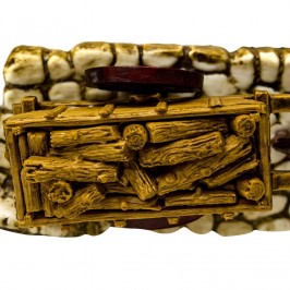 Carrettiere con Carro di Legna