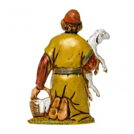 Uomo in Ginocchio per il Presepe