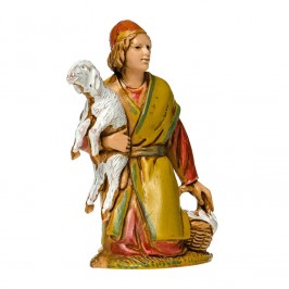 Uomo in Ginocchio per il Presepe