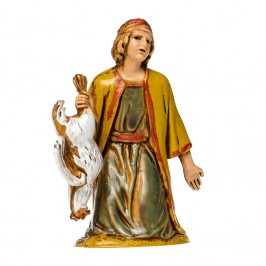 Uomo con Gallina per il Presepe