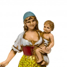 Zingara con Bambino in Braccio