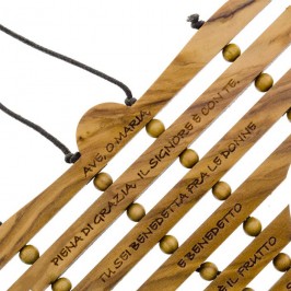 Tau Legno di Ulivo Ave Maria