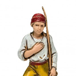 Pescatore con Canna da Pesca del Presepe