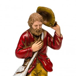 Pastore con Cappello per il Presepe