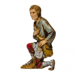 Pastore Inginocchiato per il Presepe