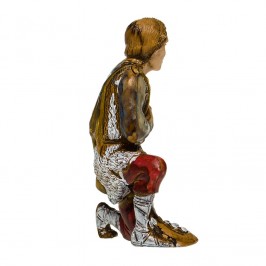 Pastore Inginocchiato per il Presepe