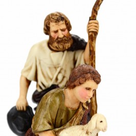 Presepe completo 14 sogg Landi cm 9