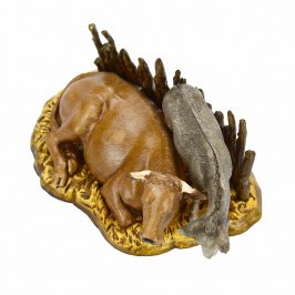 Presepe completo 14 sogg Landi cm 9