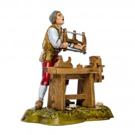 Falegname Con Attrezzi Landi