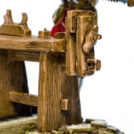 Falegname Con Attrezzi Landi