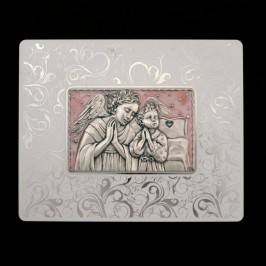 Quadretto Legno Angelo con...