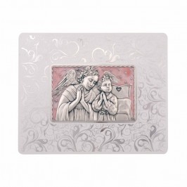 Quadretto Legno Angelo con...