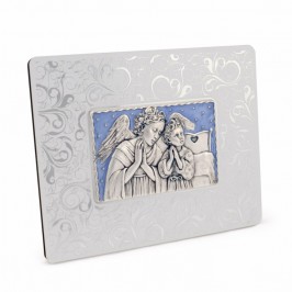 Quadretto Legno Angelo con...