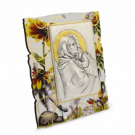 Quadretto Legno Madonna del Ferruzzi